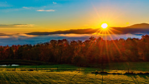 Von Trapp Farm Sunrise