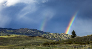 Lamar Valley rainbow