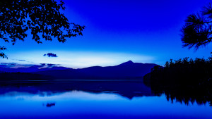 Blue hour at Lake Chocorau