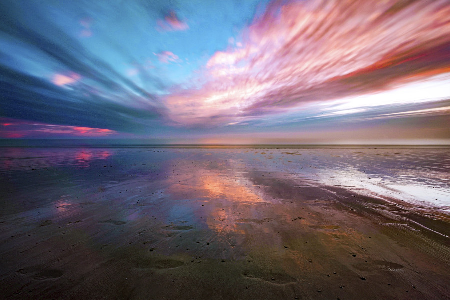 Low Tide Sunset