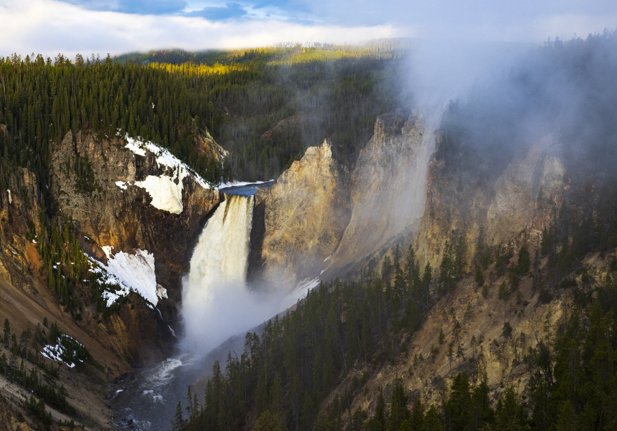 The Lower Falls, Yellowstone National Park