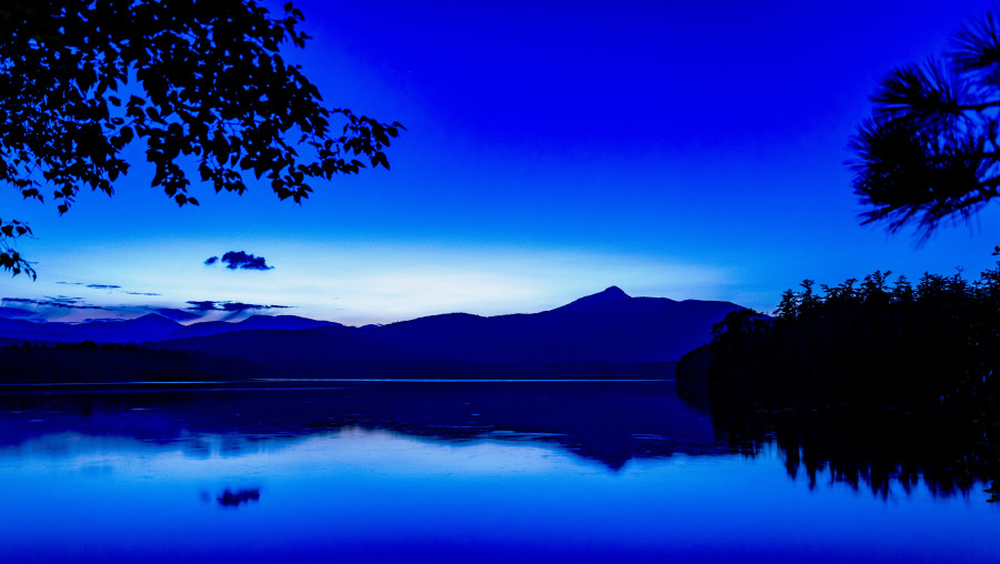 Blue hour at Lake Chocorau